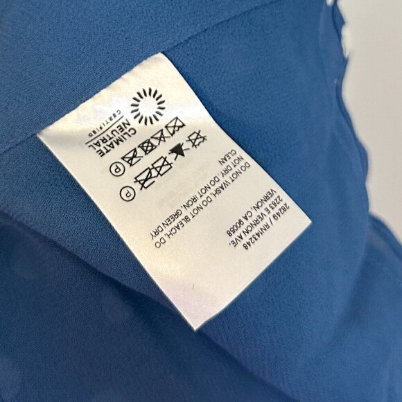 REFORMATION Juliette A-Line Dress in Lazuli Size US 10 - Picture 8 of 11